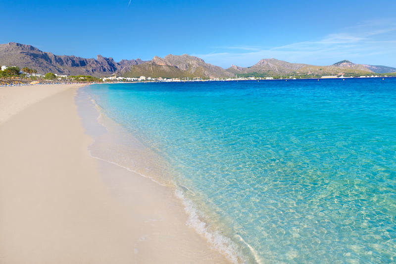 Playa de Tamarells Puerto Pollensa