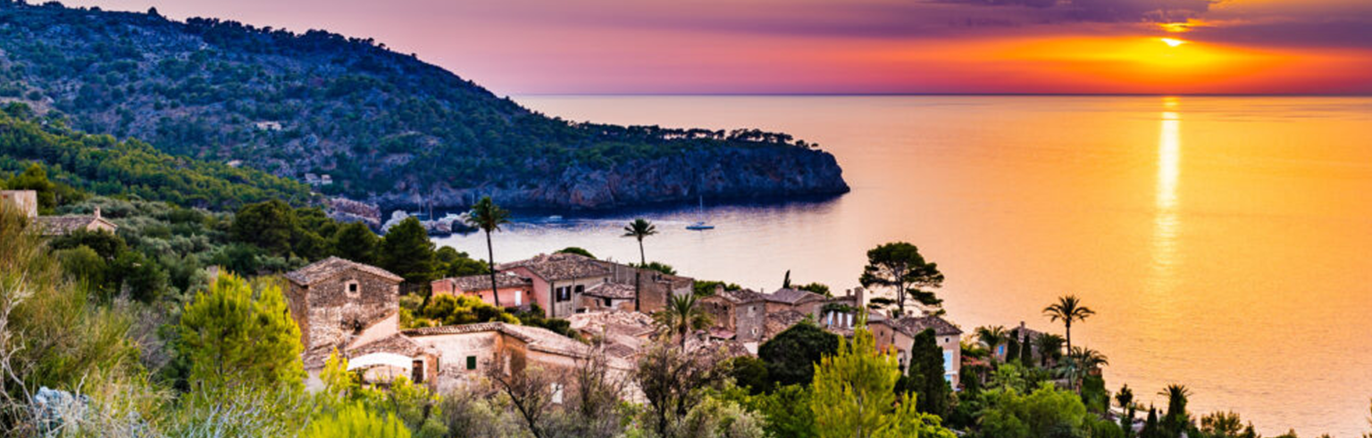 Sunset at Deià