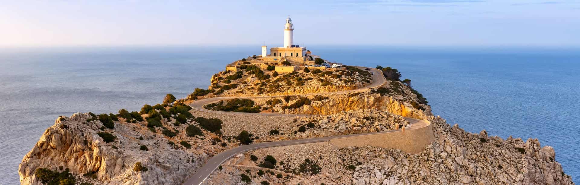 Lighthouse of Formentor in Puerto Pollensa