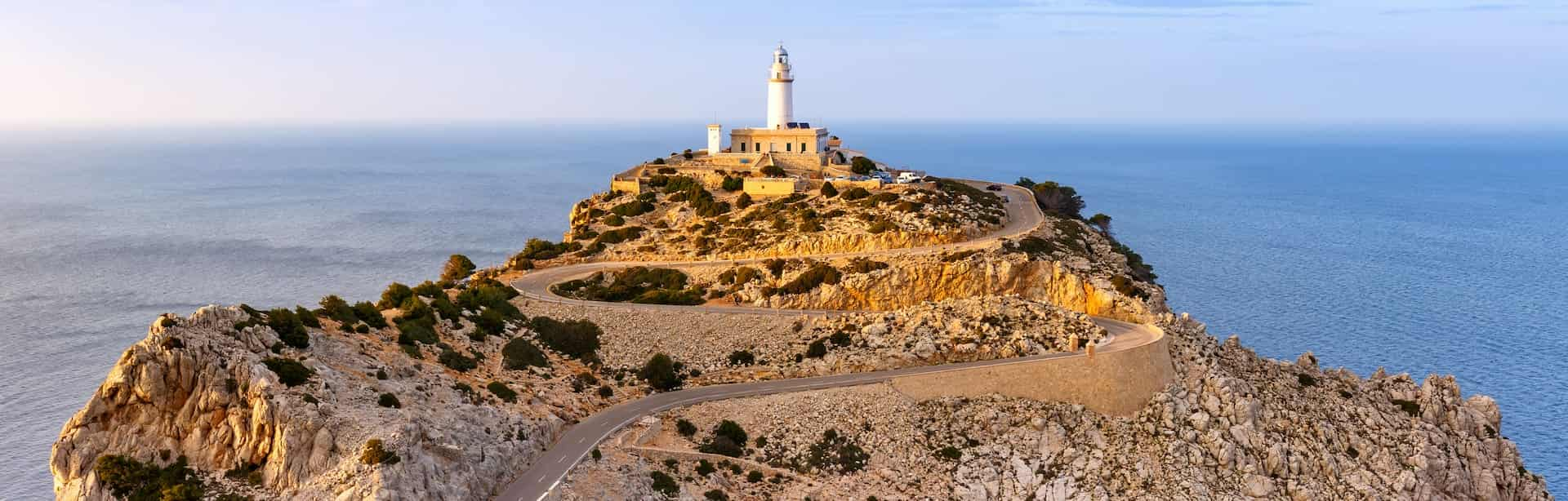 Faro de Formentor en Puerto Pollensa