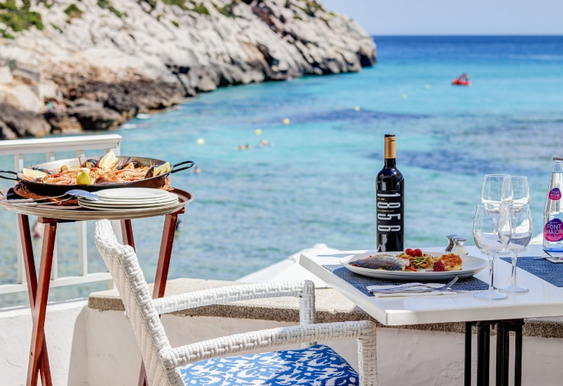 Restaurante Niu, en Cala San Vicente